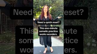 ☀️1-min Somatic Practice for reconnecting w/your body #nervoussystem  #somatichealing #somatic