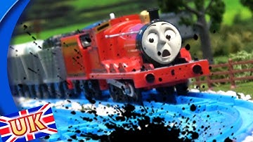 Runaway James | Dirty Objects UK | Thomas and Friends Clip Remake