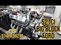 521ci Big Block Ford Dyno Testing at Prestige Motorsports for &#39;73 Ford F100 - 574HP 582TQ