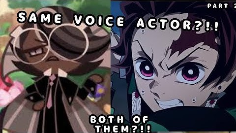 Every Cookie Run Character that also voicing these famous other character [Part 2]