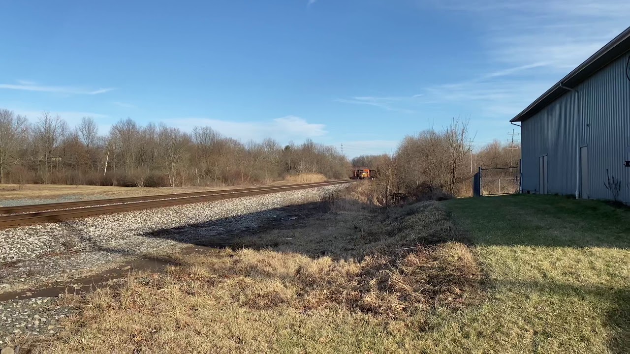 CSX 864 Leads Westbound Intermodal Q015 w/ Rear DPU & False Crossing ...