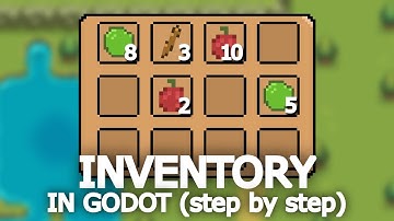 How to Create a INVENTORY in Godot 4 (step by step)