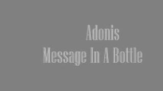 Watch Adonis Message In A Bottle video