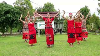 Tarian Dayak Kreasi SMK Negeri 1 Simpang Hulu