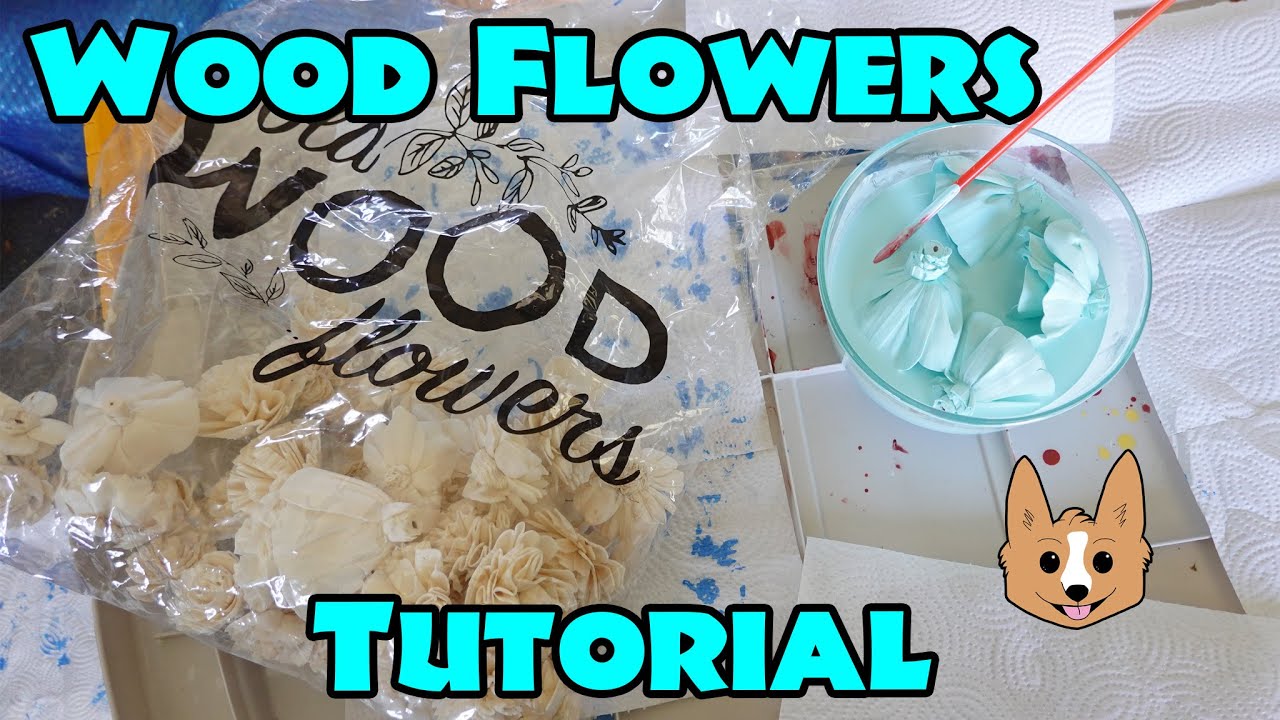 Dying Sola Wood Flowers Tutorial and Review The FANily YouTube