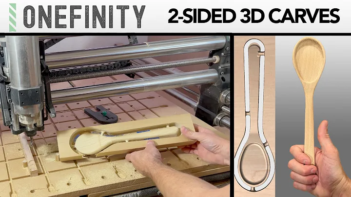 EP.31 Onefinity CNC - 2 Sided 3D Carves on the CNC ft. @vectric