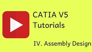 CATIA V5 Tutorials #68. Existing Component