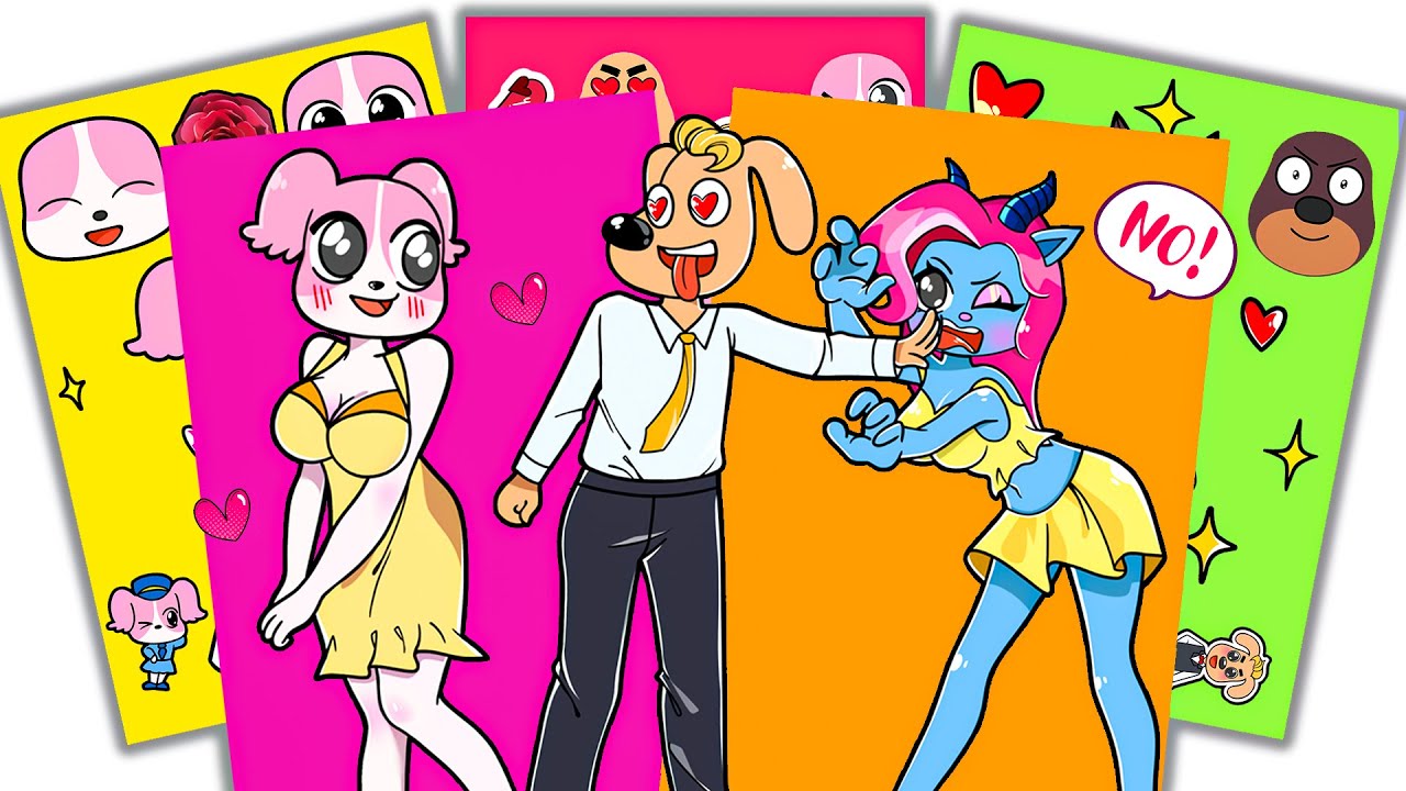 [PaperDIY] NEW Decorate SHERIFF LABRADOR Chooses PAPILON Sus Mod Drama Begins Sticker Book