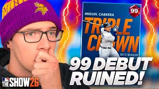 99 Miguel Cabrera Debut RUINED By Insane Player!