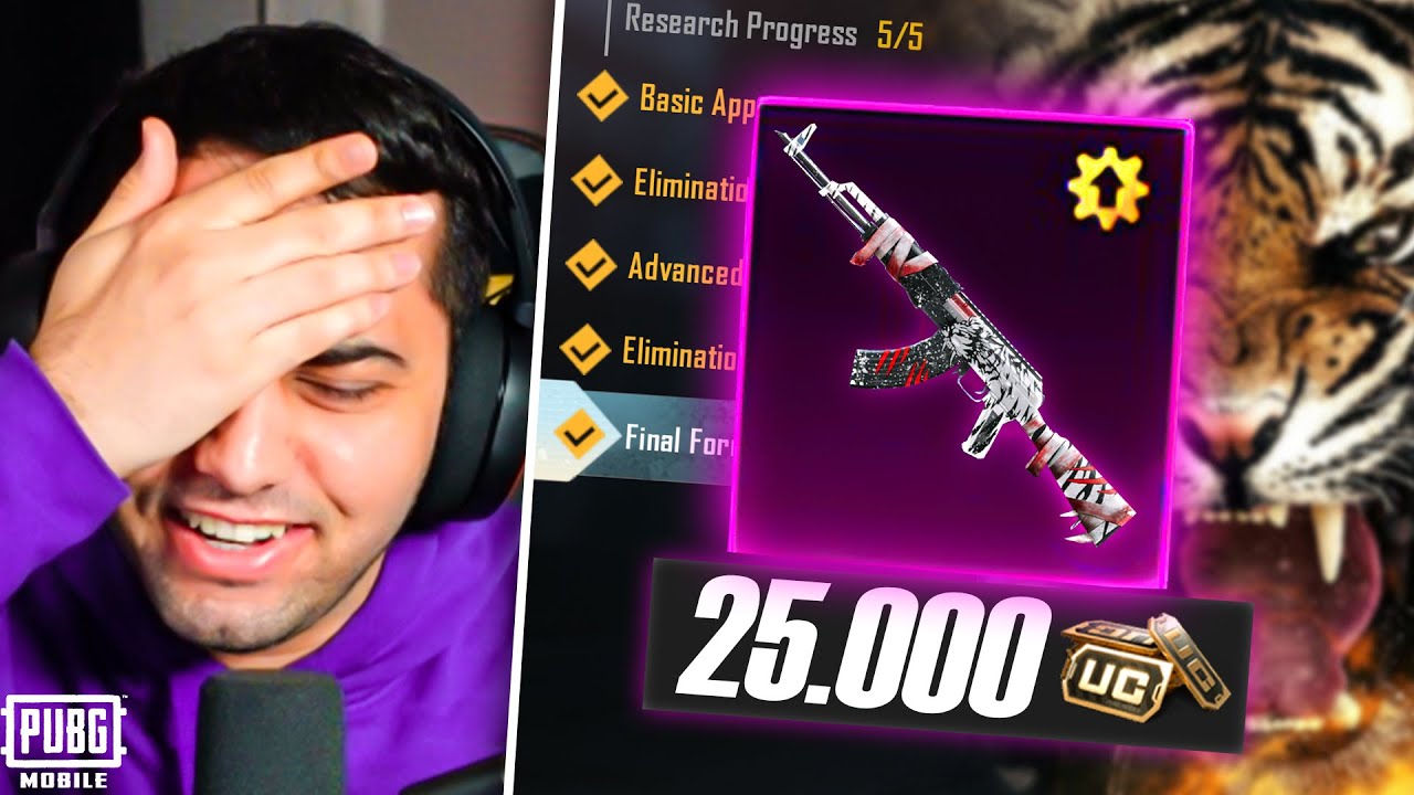 ROARING TIGER AKM 😱 ای کی ام ببری رو آپگرید کردیم
