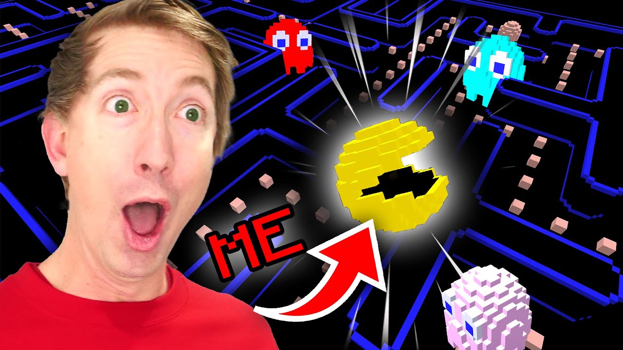 PacMan in Minecraft!
