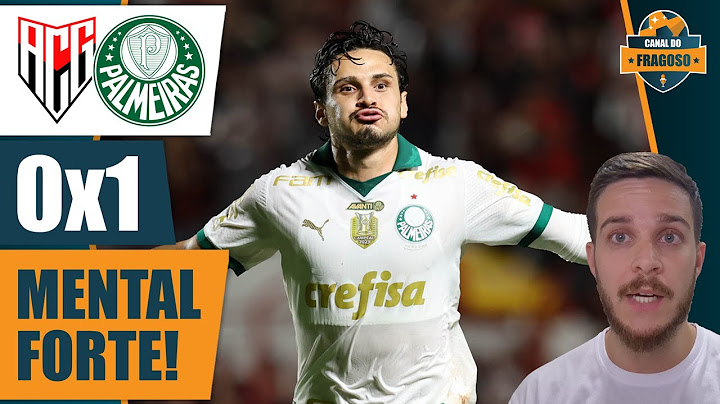 NOVO LÍDER DO BRASILEIRÃO! COMO FOI ATLÉTICO-GO 0 X 1 PALMEIRAS