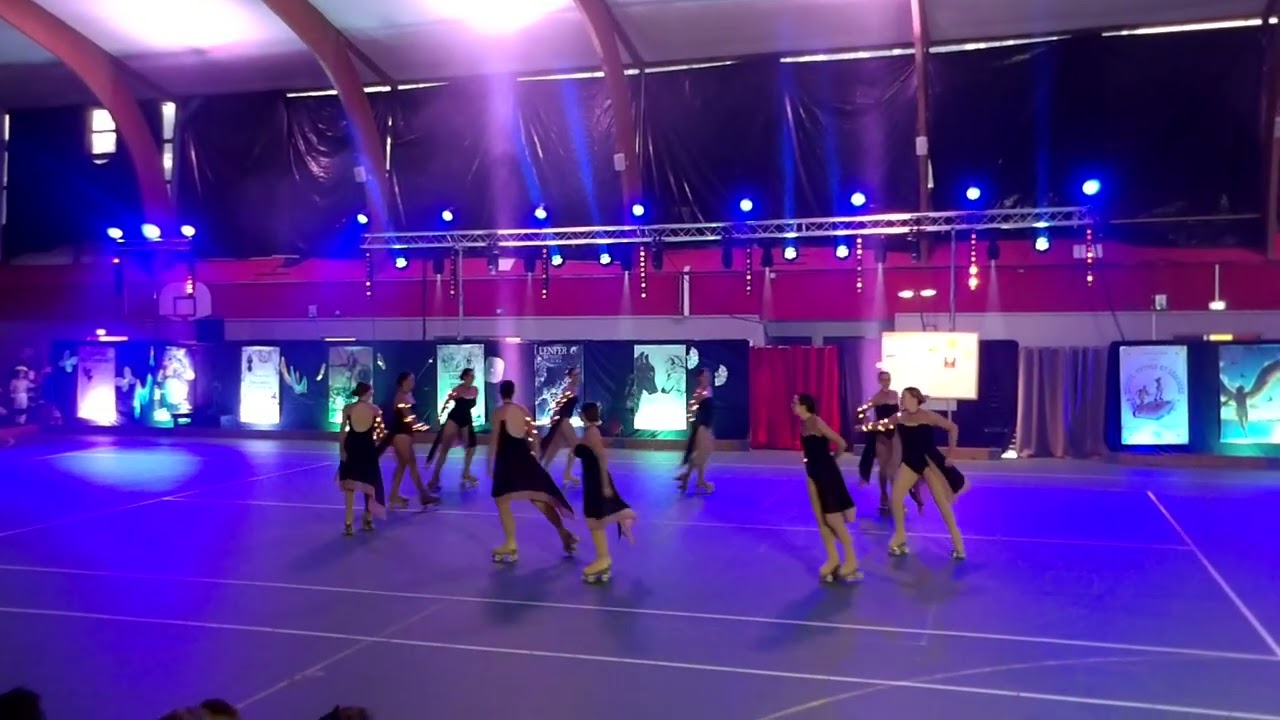 Gala 2025 du Patin Club de Bourg-Blanc: Groupe Cristal  Obscidienne: Le marchand de sable