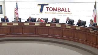Regular Board Meeting | June 2, 2026 | Tomball ISD