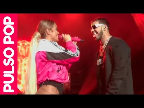 KAROL G Y ANUEL AA Cantan "Culpables" En Vivo Por Primera Vez