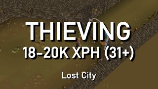 Thieving (31+) Gate Method | Lost City - 2004scape