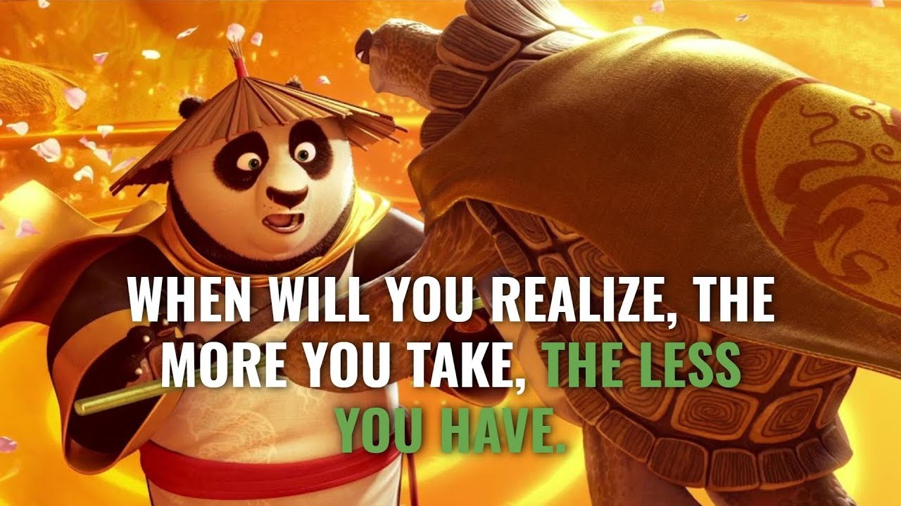 Most Inspirational Master Oogway Quotes | Kung Fu Panda Quotes |  LegendQuotes - YouTube