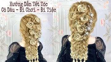 #0116. Hướng Dẫn Tết Tóc Cô Dâu - Đi Chơi - Đi Tiệc Đơn Giản Dễ Làm #ngọcuyênn #tếttóc #búitóc