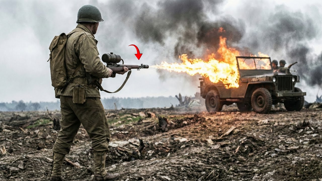 When They Put Flamethrower Fuel in M1 Garands — Japanese Called Them Dragon Rifles