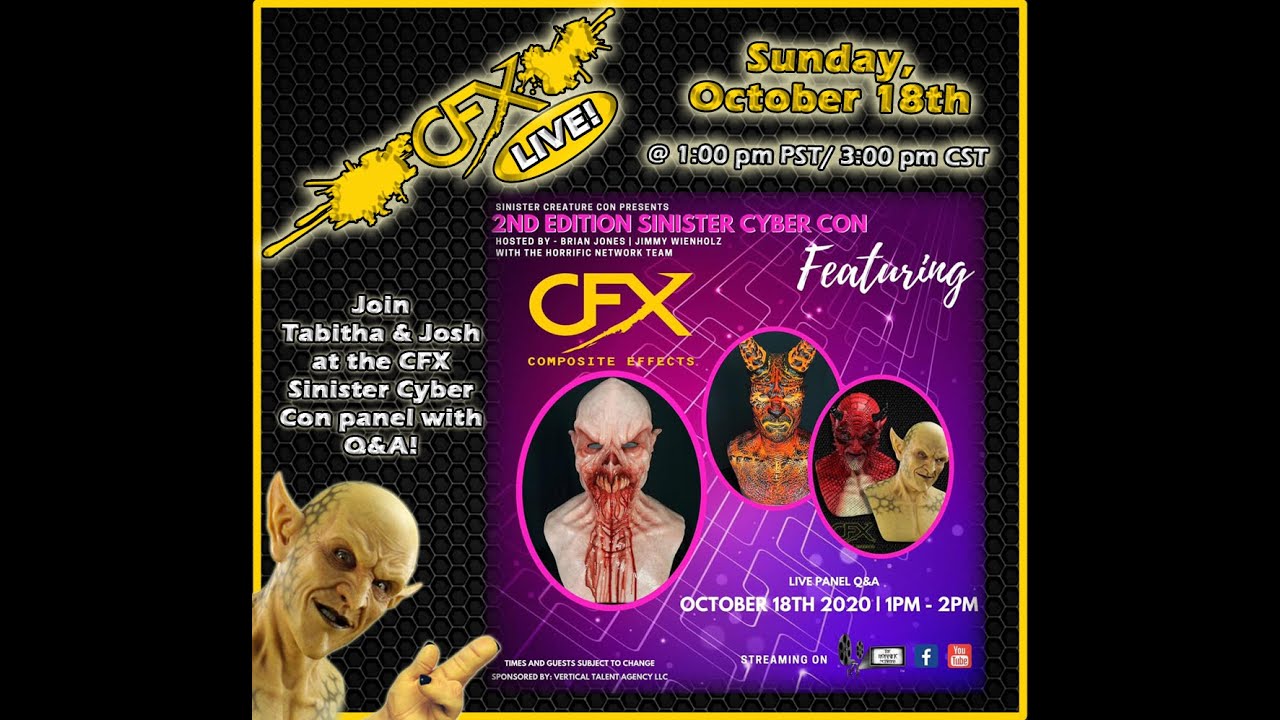 CFX LIVE! Sinister Cyber Con Panel 10.18.2020