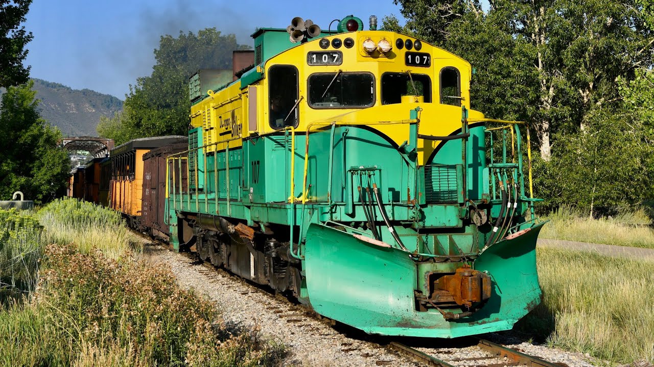 Durango Diesel Trains White Pass DL535 YouTube