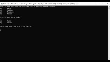 Multiple choice Quiz in C#