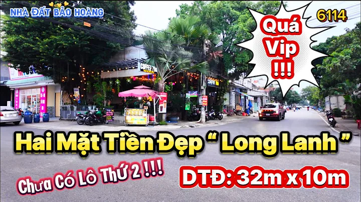 TIẾC LẮM CŨNG PHẢI BÁN !!! Căn Góc Hai Mặt Tiền (10m x 30m) Vị Trí Đẹp Nhiều Người Mơ Ước