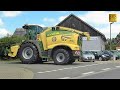 Grasernte größte Feldhäcksler Krone BiG X 1180 im Ernteeinsatz biggest forage harvester in the world