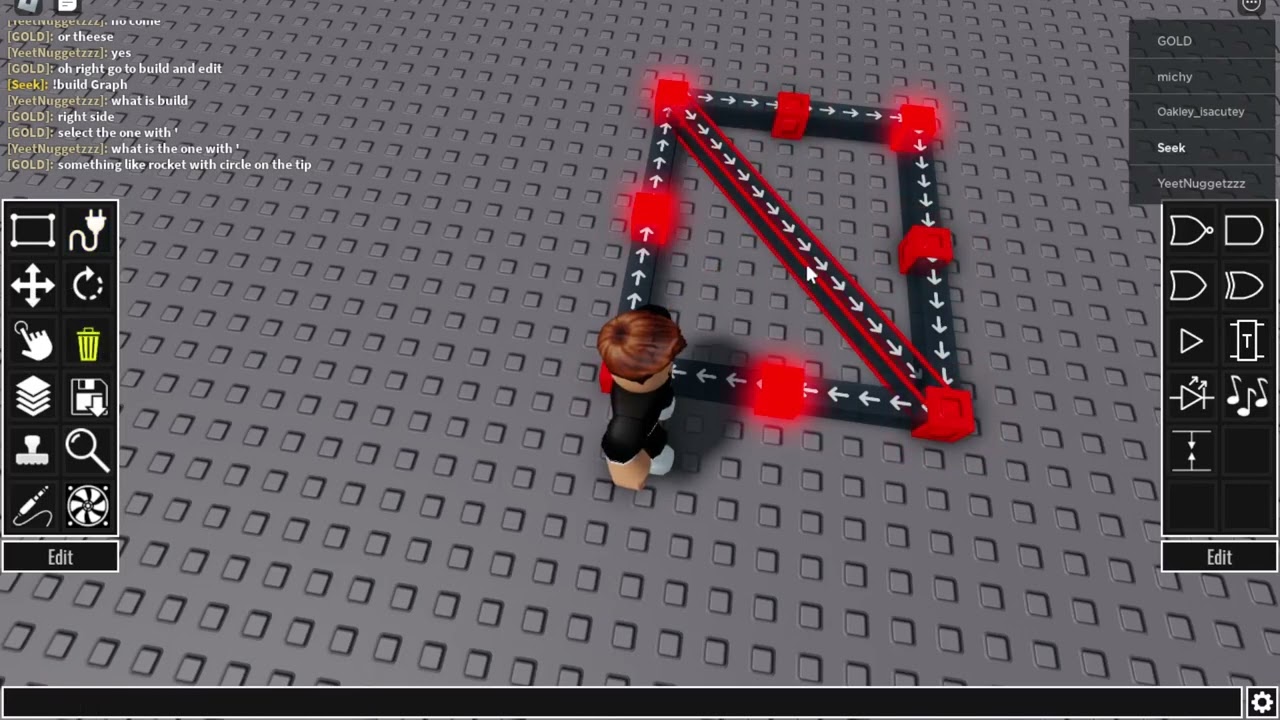 Goofing around in Circuit Maker 2 [Roblox]