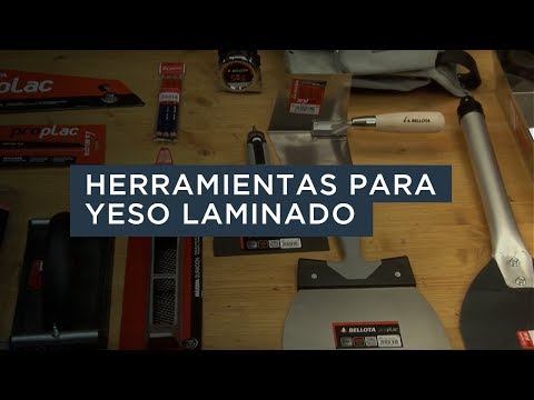 Herramientas para yeso laminado - Proplac