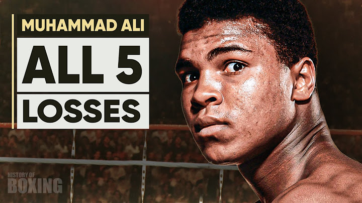 When Muhammad Ali Met His Worst Nightmare | All 5 Losses of the Greatest