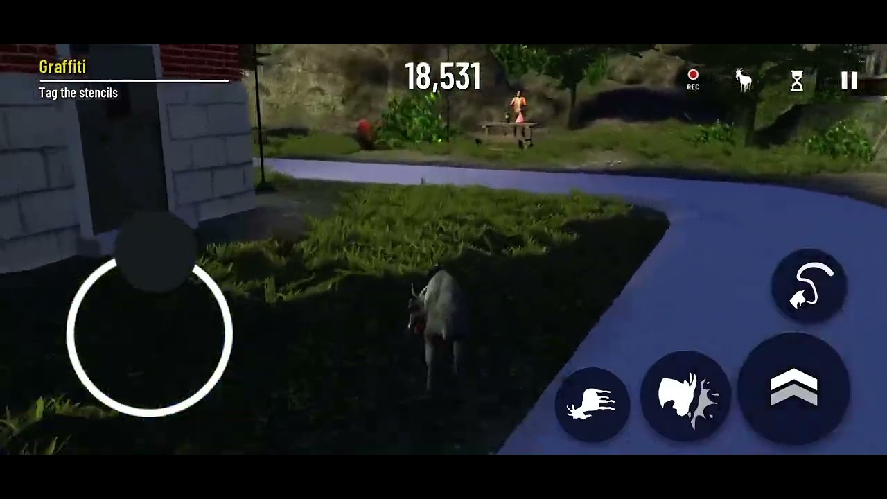 Goat simulator wizard goat