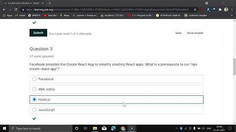 #Developing Cloud Applications with Node.js and React #Module 4 Graded Quiz