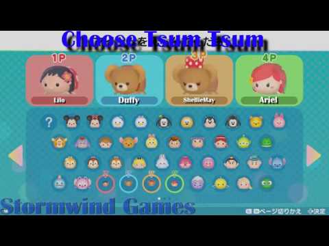 tsum tsum disney characters