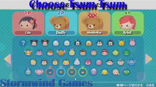 All Characters in Disney Tsum Tsum Festival