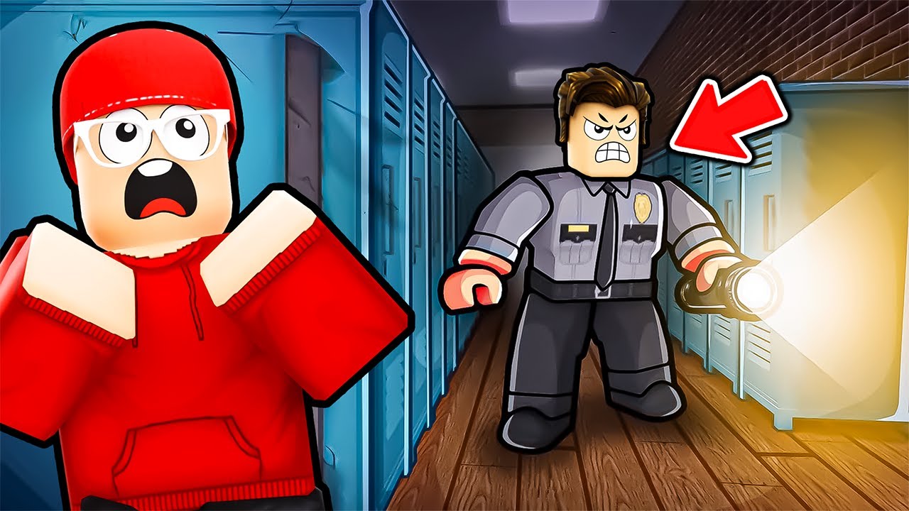 تحدي الهروب من المدرسة المرعبة😱🏃🏻‍♂️🔥!! : ROBLOX