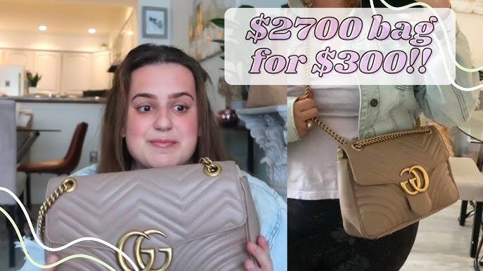 Did it All for the Gucci - Marmont Small Shoulder Bag Review — Bae Area  Beauty