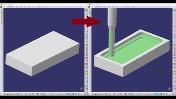 CATIA Pocket Machining Setup Part & Stock Assembly for CNC Programming