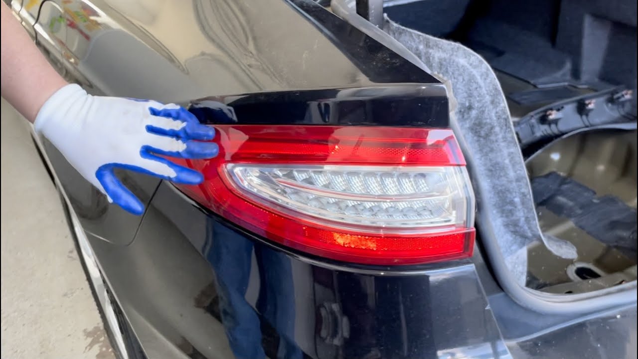 How To Replace Tail Light Assembly On A 2013-2020 Ford Fusion - YouTube