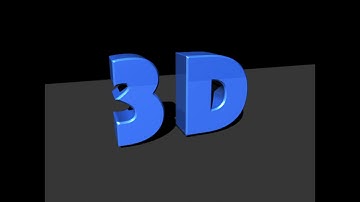 Maya 3D Text Animation