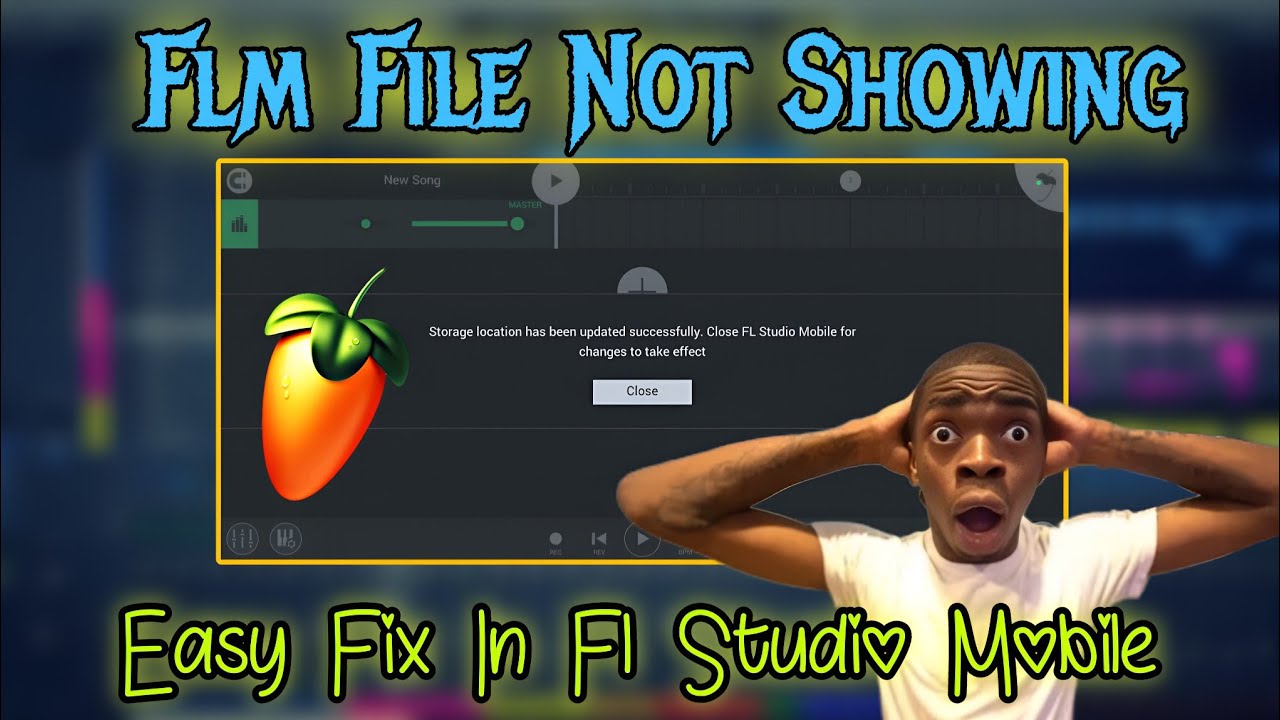 FL Studio Mobile FLM File Not Showing | Easy Storage Fix (2025 ...