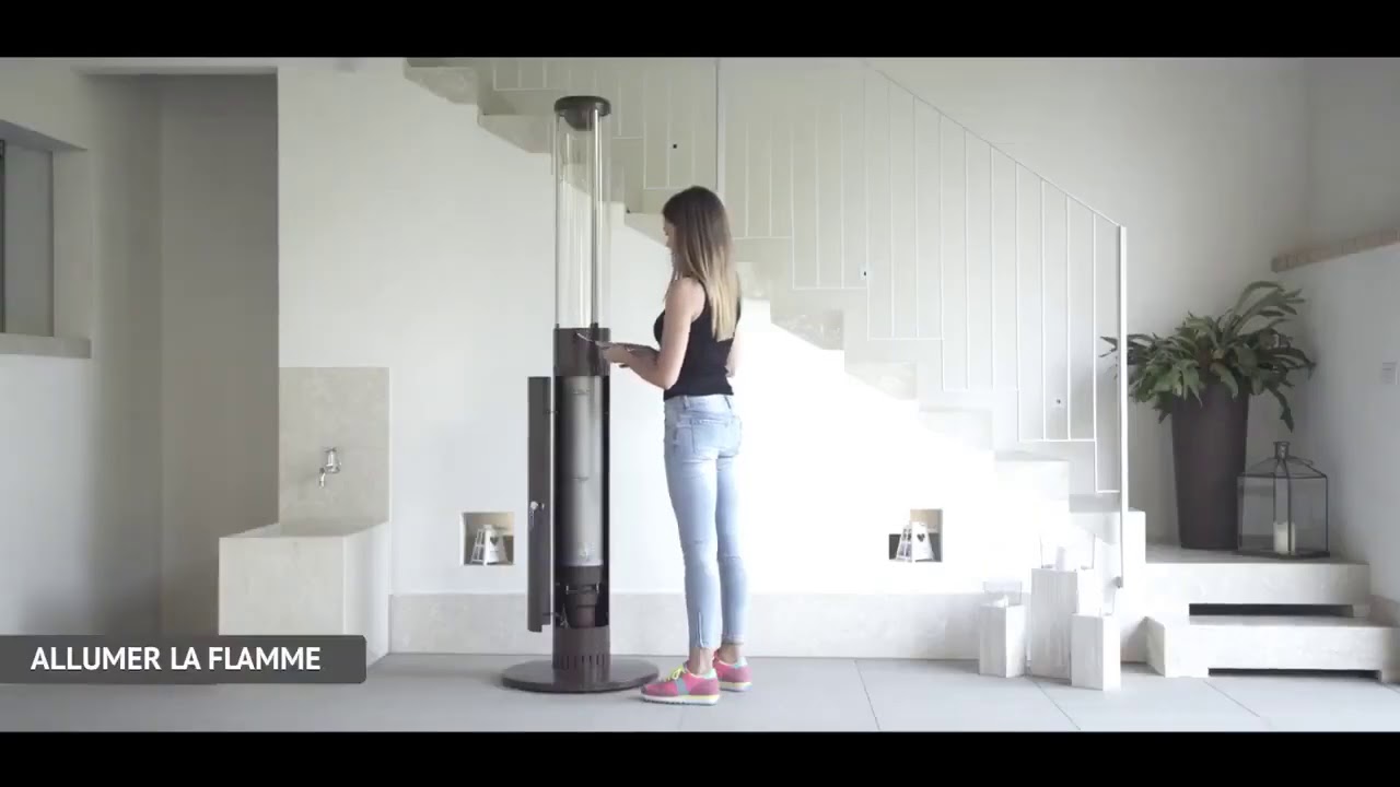 Chauffage Terrasse pellet 100% ECO By VAN HOOF France