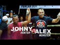 Johny hunter vs alex munster  pencak dor lirboyo