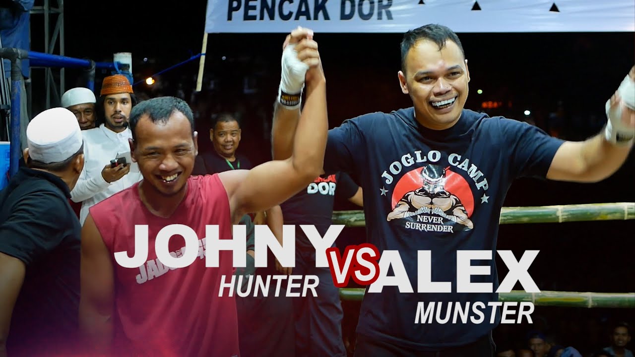 JOHNY Hunter VS ALEX Munster  Pencak Dor Lirboyo