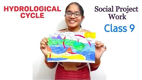 Hydrological Cycle || Social Project Work || Class 9 || PINNACLE THE COMPLETE SCHOOL