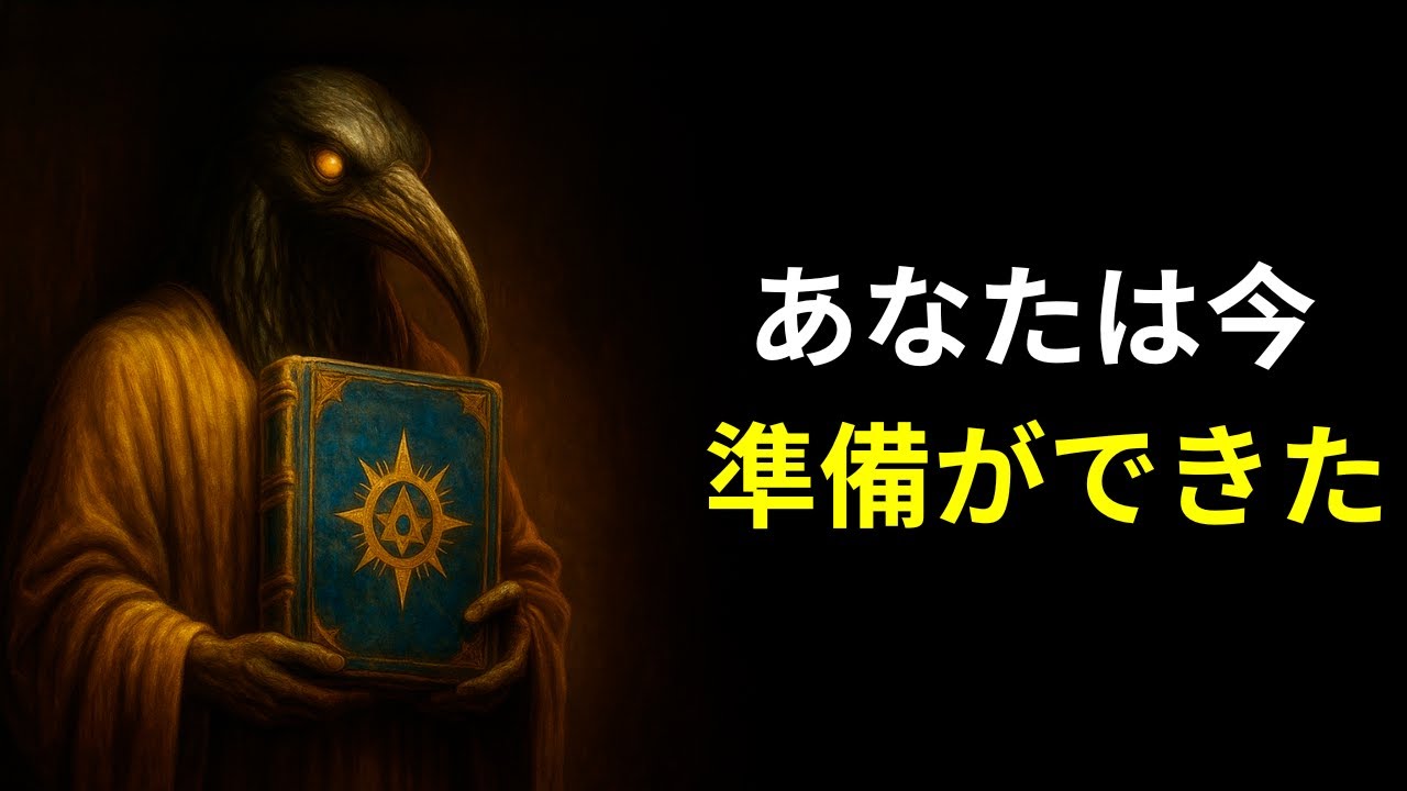 このトトの書は、宇宙が“あなたは準備できた”と知った時にだけ現れる