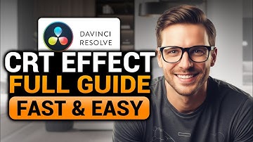 CRT Effect Davinci Resolve (BEST FULL GUIDE) | NO Yapping, To The Point | Davinci Resolve CRT Effect