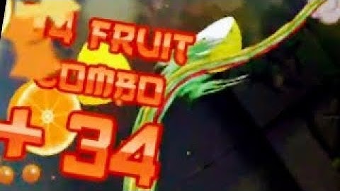 My Arcade Mode High Score on Fruit Ninja | +2000 points!