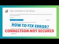 🔧 Fix "Connection Not Secure" Error on Your Website | HIOX Hosting