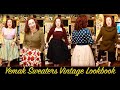 Vintage Lookbook with Yemak Sweaters | Jadeikens